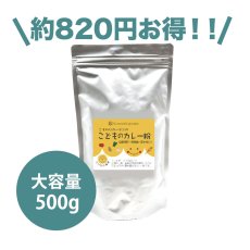 画像1: 【お得なビッグサイズ】こどものカレー粉 500g (1)