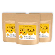 画像1: 【送料無料！】こどものカレー粉 (90g 袋３個セット)　レシピ付でお届けします (1)