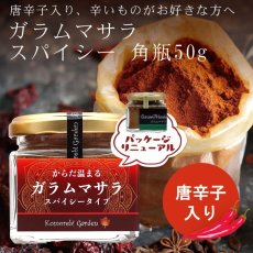 画像1: 隠し味・カレーの仕上げに！ガラムマサラ  50g(角瓶) (1)